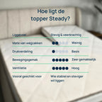 Liggevoel van Topper Steady